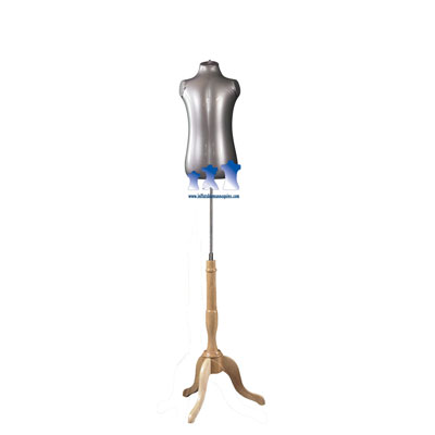 Inflatable Toddler Torso, with MS7N Stand, Silver
